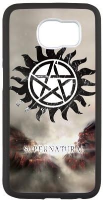 Supernatural, Design Rubber Protection Case Skin For Samsung Galaxy s6 G9200(Laser Technology)