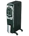 Honeywell HZ-709 7 Fin Oil Filled Radiator Heater with Digital Controls