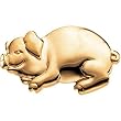 14K Yellow Gold "Bonnie the Pig" Brooch