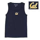Antigua Cal Golden Bears Women's Ribbed Tank Top - Golden Bears Navy Large
