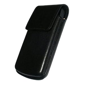 Piel Frama Apple iPhone 3G Magnetic Closure Premium Leather Pouch (Black)
