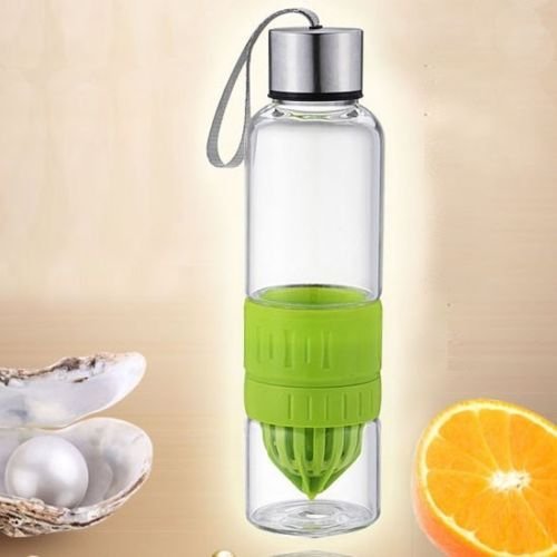 Sport Orange Citrus Lime Lemon Cup Fruit Press Juicer Water Maker Glass Bottle Green Sport Orange Citrus Lime Lemon Cup Fruit Press Juicer Water Maker Glass Bottle Green