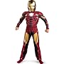 Iron Man 2 Mark 6 Classic Muscle Costume, Child S(4-6)