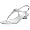 Matisse Women's Carat Sandal,Silver,10 M
