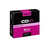 Intenso 1001632 CD-R 90 min Multispeed 10 Pack Slim Jewel Case