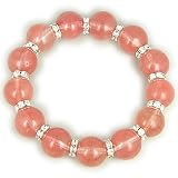 Swarovski Protection Talisman Cherry Quartz Bracelet