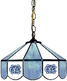 NCAA North Carolina Tar Heels 14 Tiffany Style Hanging Lamp