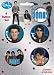 All Products : Jonas Brothers: Kevin, Joe, and Nick Jonas Close-Up Button Set of 4