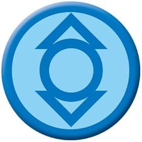  DC Comics Green Lantern Blackest Night Indigo Tribe Button 81378
