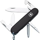 Black Swiss Army DIY Tinker Pocket Knife/Multi-Tool