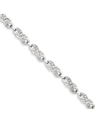 Sterling Silver Diamond Fashion Bracelet