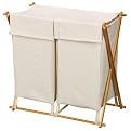 Whitney 30" X Frame Double Hamper