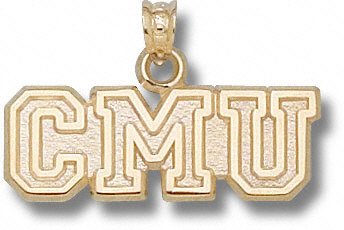 Buy Central Michigan Chippewas Solid 10K Gold ''CMU'' Pendant
