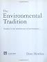 Environmental Tradition: Studies in the Architecture of Environment