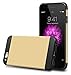 iPhone 6s Plus Case, Apple iPhone 6s Plus, rooCASE [Exec Tough] Slim Fit Case Protective PC / TPU [Corner Protection] Armor Cover Shock Resist Rugged Protective Case for iPhone 6 Plus - Gold