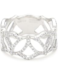Badgley Mischka Fine Jewelry Diamond Arabesque Band Ring, Size 7