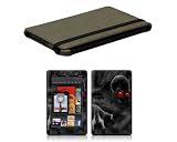 Bundle Monster Kindle Fire Combo Set with Snap On Cover Case, Vinyl Skin Decal and Screen Protector
