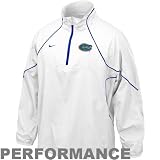 Nike Florida Gators White Special Teams Storm-FIT 1/4 Zip Performance Jacket
