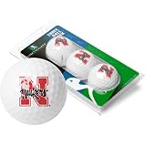 Nebraska Cornhuskers NCAA 3 Golf Ball Sleeve Pack