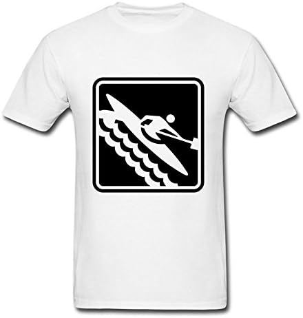 Ka04_kayak_roadsign Custom Funny Gray T Shirt By Grhnson Personalized For Men