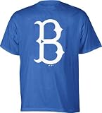 Brooklyn Dodgers -Royal Blue- Cooperstown Throwback Official Logo T-Shirt