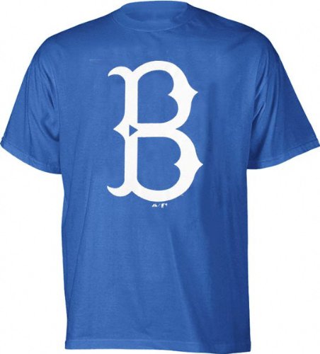 Brooklyn Dodgers Cooperstown Throwback Official Logo T-Shirt