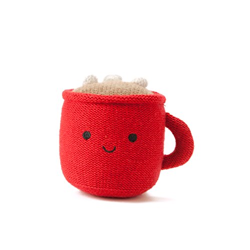 Hallmark Baby Festive and Fun Holiday Red Happy Hot Cocoa Cup Rattle
