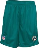 Miami Dolphins Aqua Coaches' Mesh Shorts - Medium