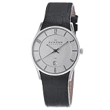 Skagen Herrenarmbanduhr Slimline Leder 474XLSLC
