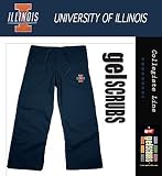 NCAA Illinois Illini Navy Gelscrubs Pant
