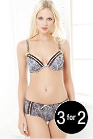 Per Una Styled Animal Print Padded Bra