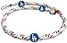 MLB Los Angeles Dodgers Classic Frozen Rope Baseball Necklace