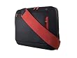 Belkin Notebooktasche Kurier 39,6 cm (15,6 Zoll) kohlenschwarz/weinrot