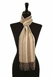 Stripe Baby Alpaca and Silk Scarf