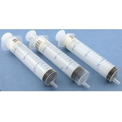3 Plastic Syringe Liquid Lubricant Measuring Tool 30 ml