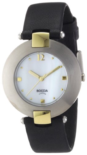 Boccia Damen-Armbanduhr Leder 364-16 Preisvergleich