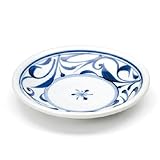 7寸玉皿唐草 【和皿・洋皿 砥部焼(千山窯)】 【5個組】