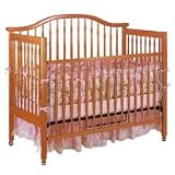 Continental 3-1 Convertible Crib Color : White