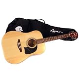Musical Instruments : Lyon by Washburn USM Acoustic Guitar with Built-in Digital Tuner- LG2TPAK