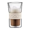 bodum PRESSO �V���R���o���h�t�_�u���E�H�[���O���X 0.3L WH 2�Z�b�g 10958-913