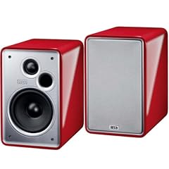 Heco Music Colors 100 2-Wege Bassreflex Regal-Lautsprecher (70/120 Watt) rot (Paar)