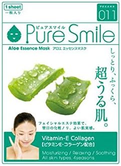 Pure Smile Aloe Essence Facial Mask 2 Sheet