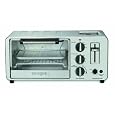 Waring WTO150 4-Slice Toaster Oven with Built-In 2-Slice Toaster