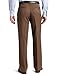 Haggar Mens Textured Stripe Plain Front Pant