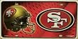 San Francisco 49ers License Plate Frame NFL