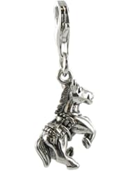 Oscaro Charms 925 sterling Silver charms Horse for Click-on Charm Lobster Clasp Thomas Sabo Style Bracelets and Necklace