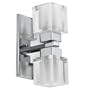 Dainolite 83889A-PC 2-Light Sconce, Polished Chrome