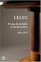 Leleu : 50 ans de mobilier et de d�coration 1920-1970