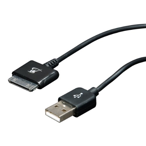 MobileSpec 4-Feet USB/Sync iPod/iPhone Charging Cable (Black)