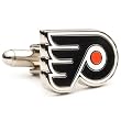 Silver Philadelphia Flyers NHL Hockey Cufflinks